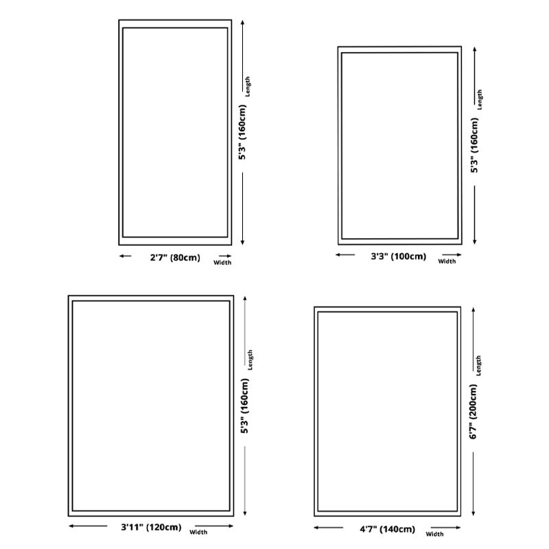 Beige Modern Rug Polyester Graphic Striped Area Rug Non-Slip Backing Rug for Living Room