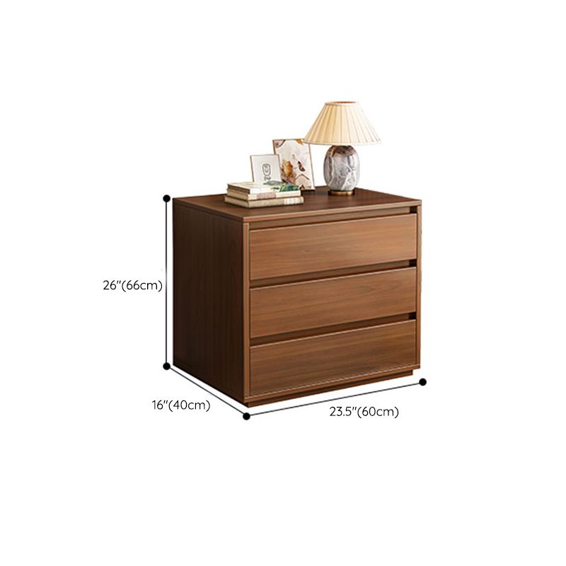 Contemporary Storage Chest Wood Storage Chest for Bedroom 15.7" Wide