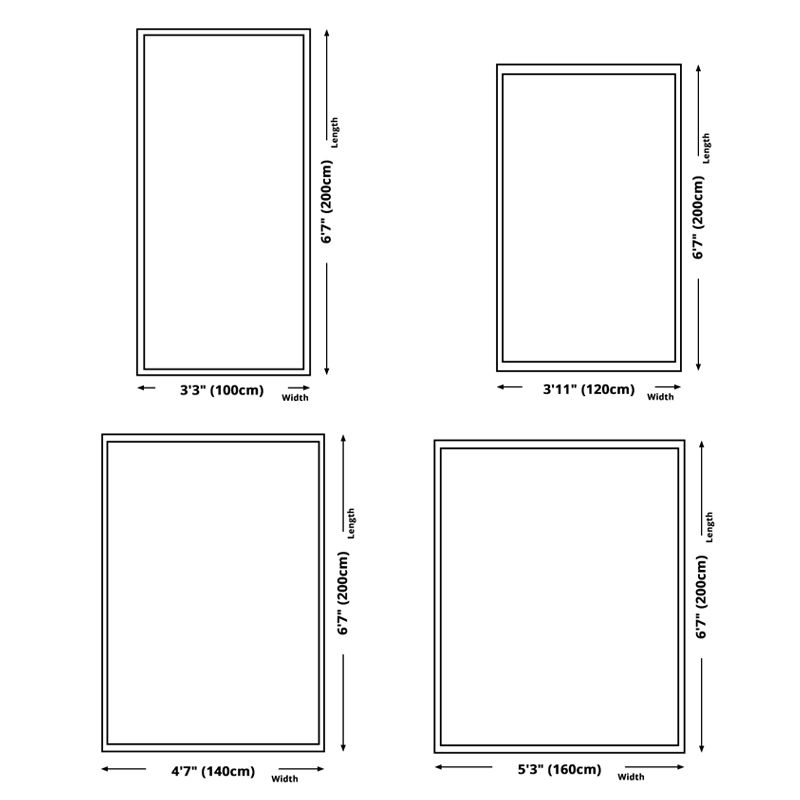 Modern Color Block Area Carpet Polyester Rug Stain Resistant Indoor Carpet for Living Room