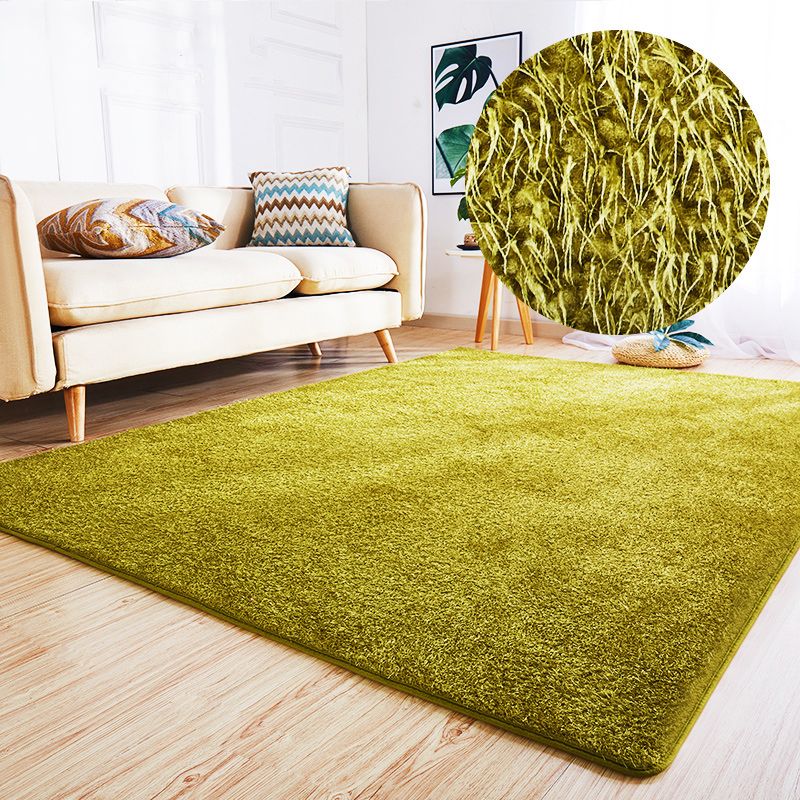 Semplice tappeto a colori solidi Missione di cotone multipla di cotone tappeto non slittata per animali domestici Friendly Easy Care Tappet per camera