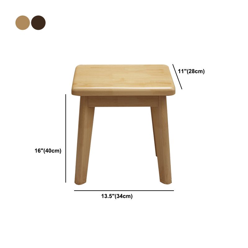 Scandinavian Wooden Make-up Vanity With Drawer in Brown for Bedroom
