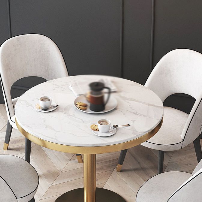 1/2/5 Pieces Glam Dining Room Set Sintered Stone Table Dining Set