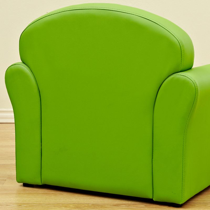 Contemporary Tight Back Standard Rolled Arm Settee Couch for Children