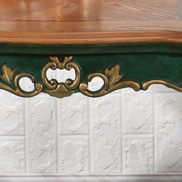 Solid Wood 4-foot Dining Table Midcentury Style Furniture for Indoor