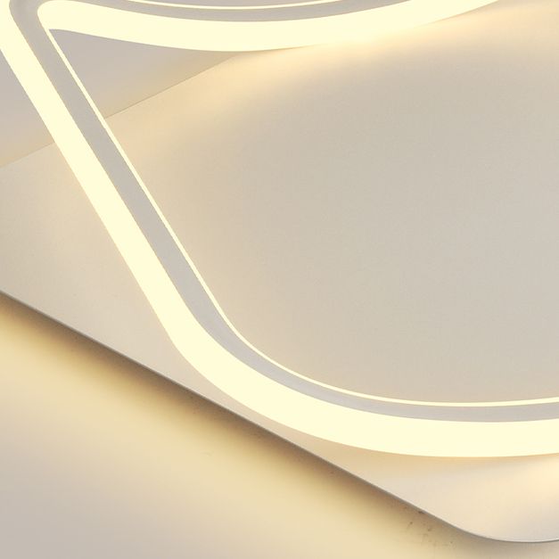 Plafonniers encastrés modernistes carrés Éclairage encastré à LED pour salon