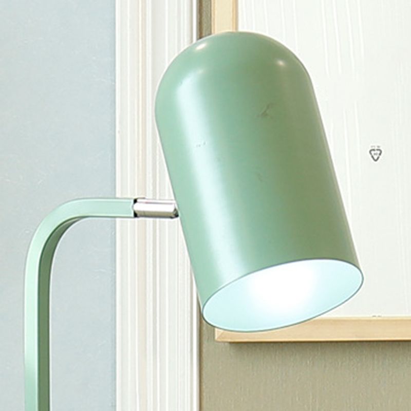 Metal Bell Floor Lamps Modern Style 1 Light Standard Lamps for Living Room