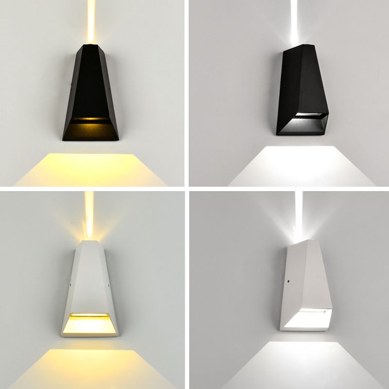 Geometric Wall Mounted Light Simplicity Metal 1 Light Wall Mounted Lamps