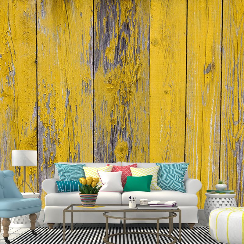 Customized Photography Wood Grain Mural Eco-friendly Wallpaper Wall Covering