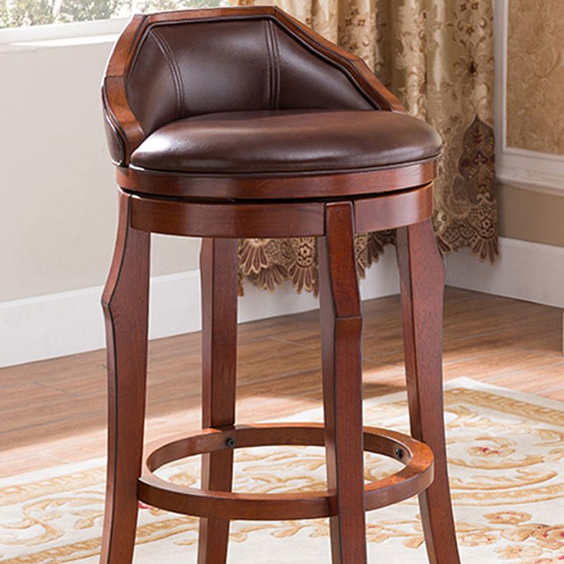 Modern 1/2/3 Pieces Solid Wood Pub Table Set Round Counter Table for Dining Room