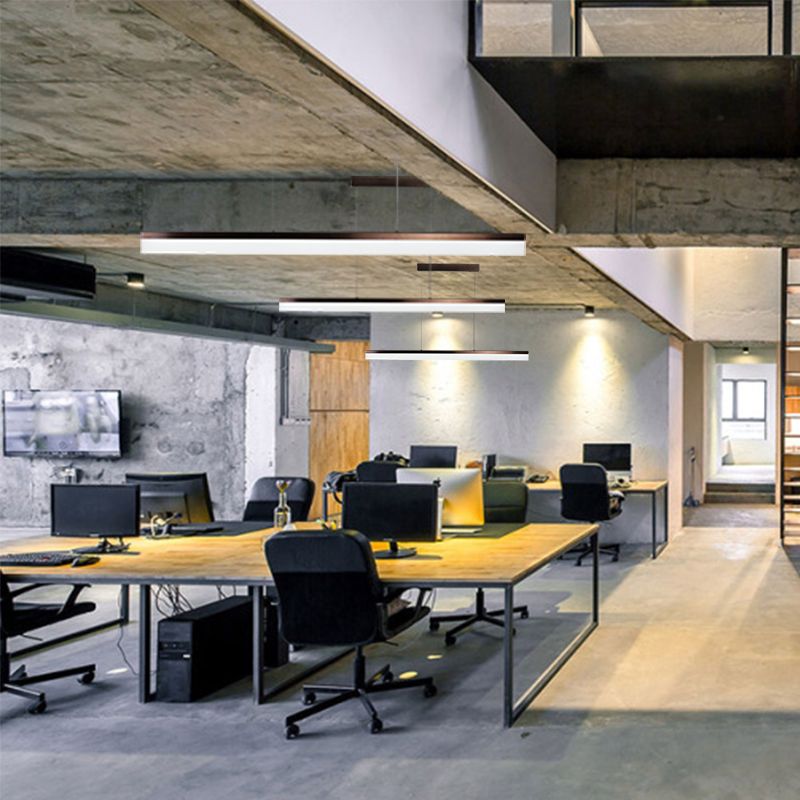 Nordic Simple Dining Room Island Lamp Kitchen LED Dining Pendant Lamp