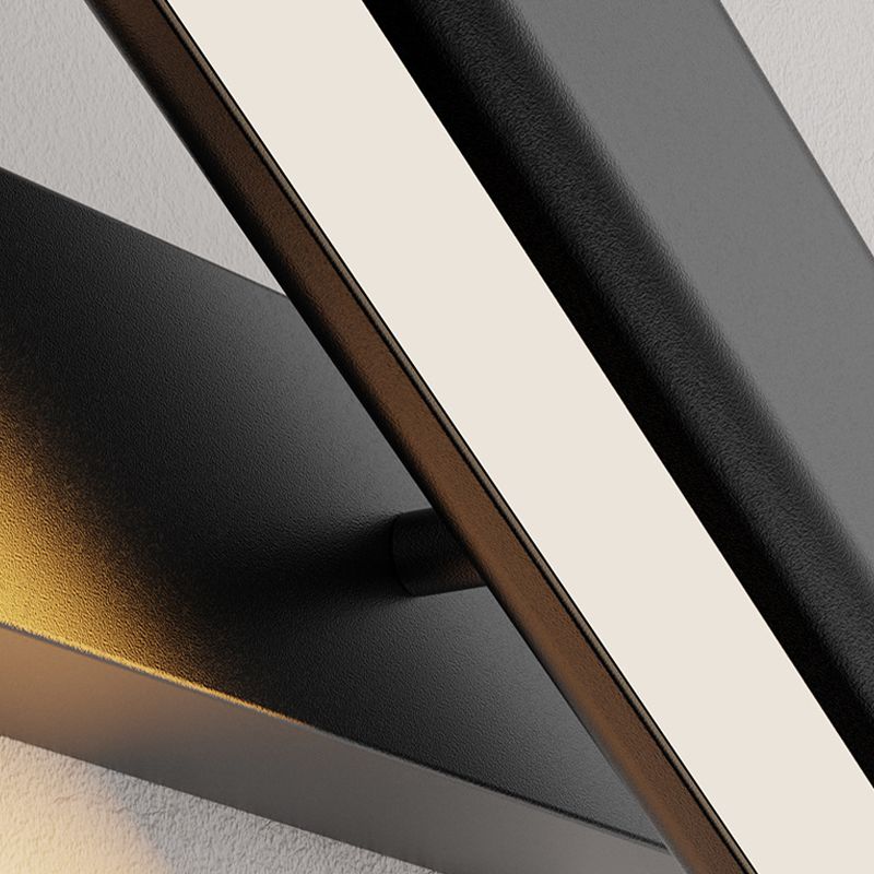 Single White/Black Modernism Wall Mounted Sconce LED Wall Light for Bedroom