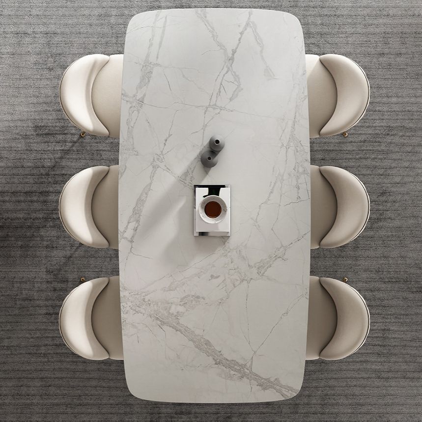 Modern Sintered Stone Dining Set 1/4/5/7 Pieces Dining Set for Home Use