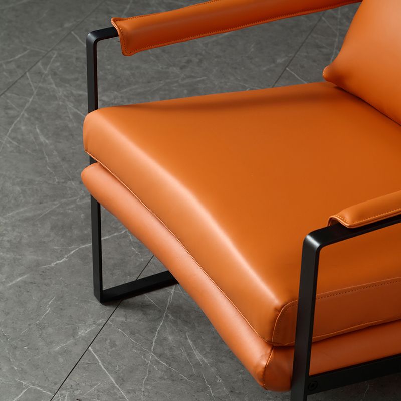 Faux Leather Chair 27.5" L x27.9" W x29.5" H Arms Included Chair