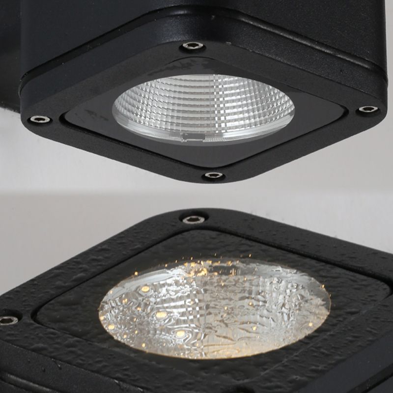 Contemporary Minimalist Outdoor Lighting Sconces Household Wall Washer Sconce for Hallway Porch