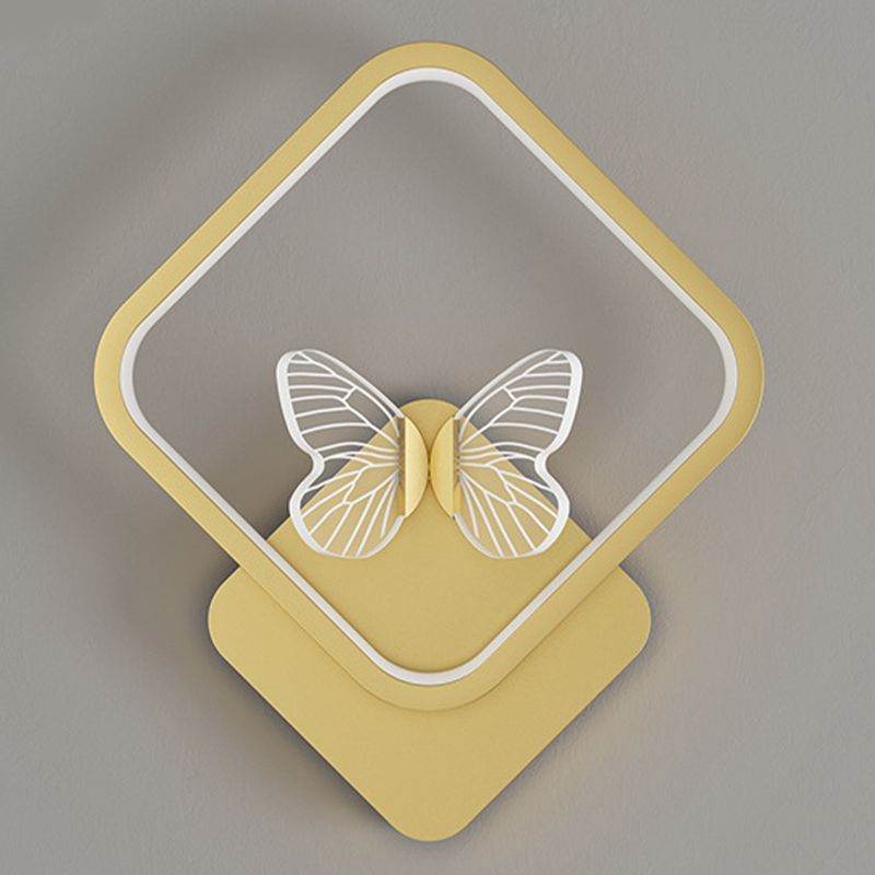 Modern Unique Shape Wall Mount Light Fixture 1 Light Wall Light Sconce for Dining Room