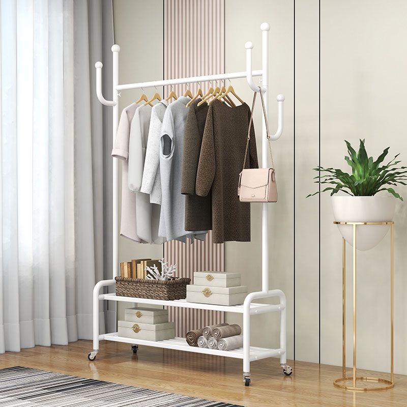Gorgeous Coat Rack Coat Hooks Metal Coat Rack with Storage Shelving