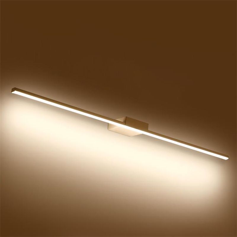 LED Linear Vanity Mirror Lights Modern Style Metal Vanity Sconce pour salle de bain