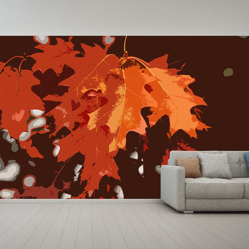 Botanical Illustration Removable Wall Mural for Sleeping Room Home Decor