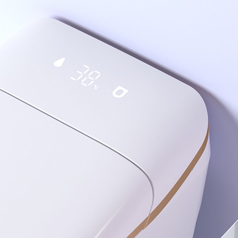 Elongated All-In-One Toilet Bowl Siphon Jet Contemporary Toilet