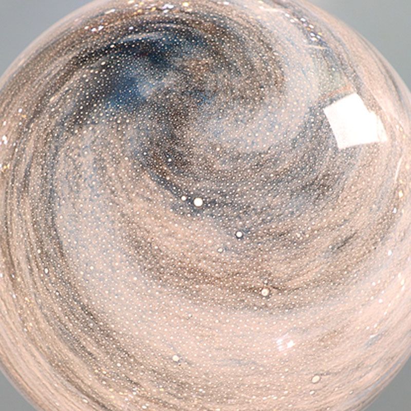 Apparecchio di illuminazione a soffitto con montaggio a incasso in vetro stile moderno a più luci con paralume rotondo