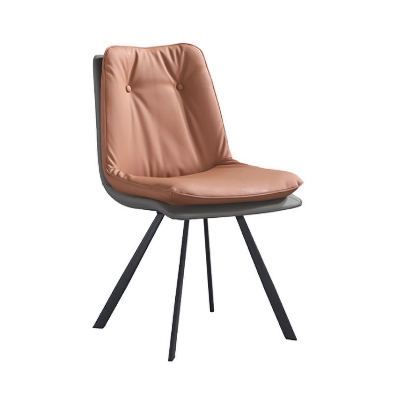 dern 1/2/3/5/7 Pieces Dining Set Sintered Stone Dining Table Set with Leather Chairs