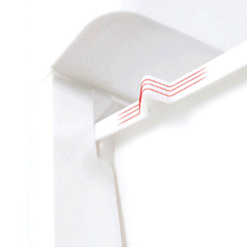 Modern Style Non-Hanging Armoire Plastic Home Cabinet with Drawers