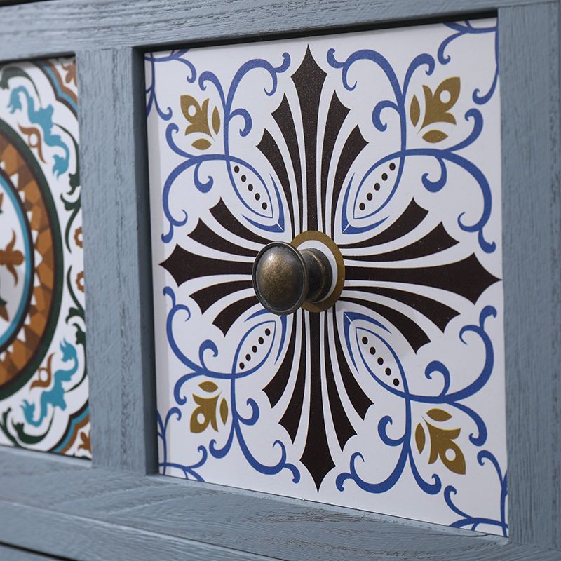 Bedroom Dresser Traditional Style Solid Wood Storage Chest with Multi Drawers