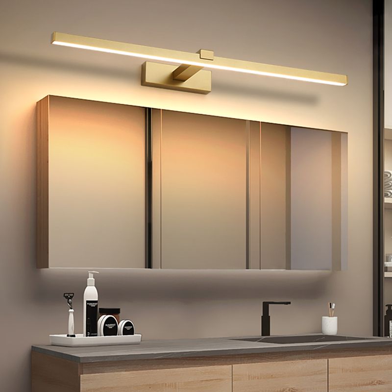 Modern Light Lights Lights Lights Lights Aptier dell'illuminazione a parete in alluminio per bagno
