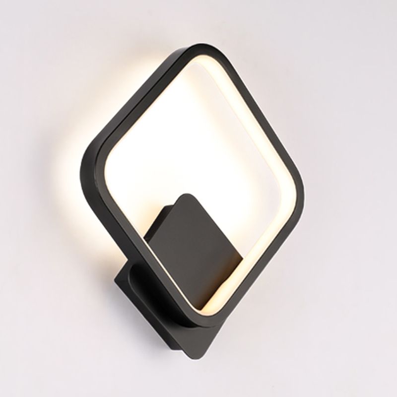 1-Light LED Wall Mount Light Modern Simple Wall Sconce Light for Living Room