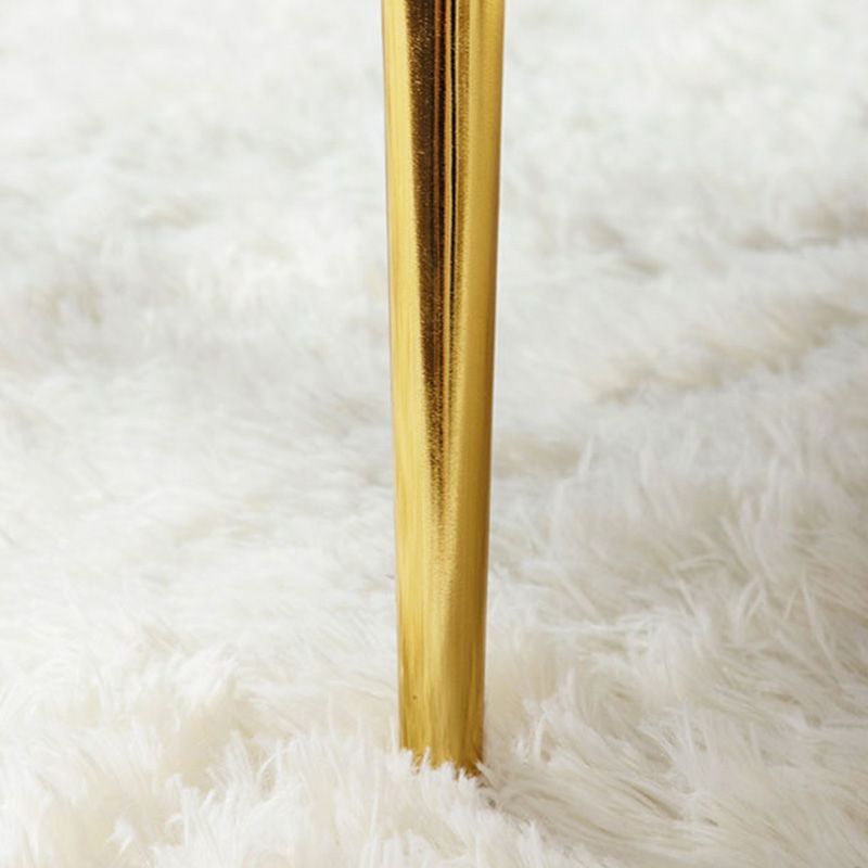 28.74" L x 28.74" W Velvet/Bonded Leather Barrel Accent Chair Sewn Pillow Back Chair