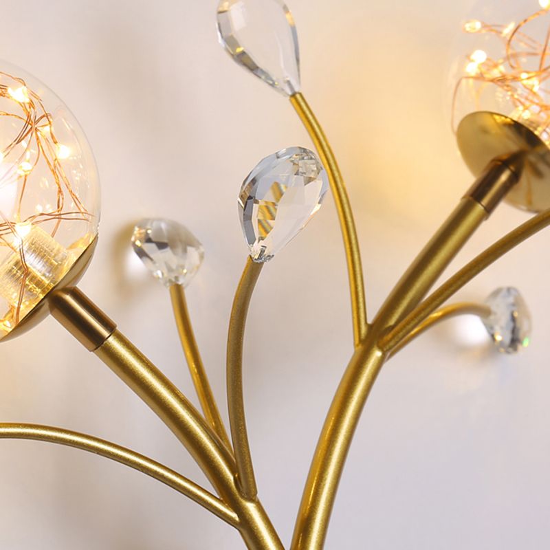 Kugelform Glaswand Licht moderner Stil 2 Leichter Wandhalterung Licht