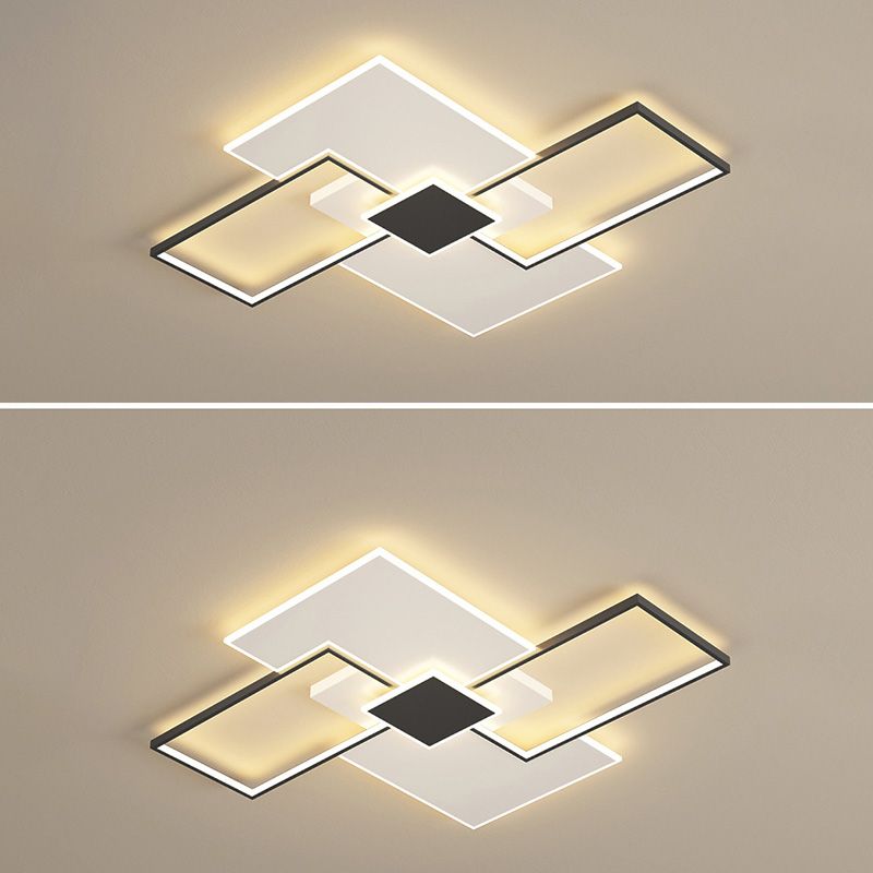 Creatieve geometrische inbouw plafondverlichtingsarmaturen voor woonkamerrestaurant