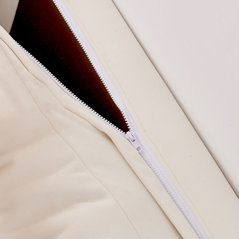 Modern & Contemporary Bed Frame Tufted Standard Bed With Custom Gold Legs