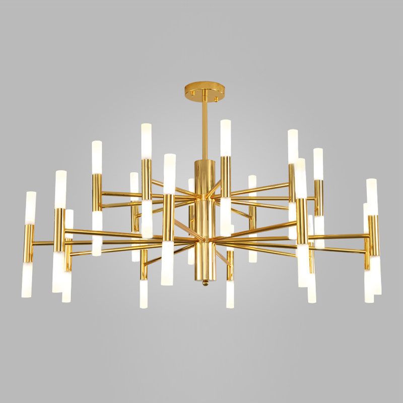 Modern Chandelier Lights LED 40 Lights Minimalism Living Room Hanging Pendant Lights