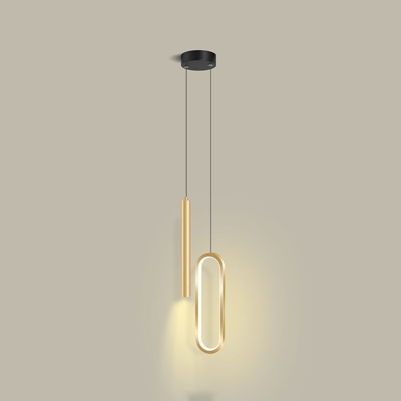 Lumière suspendue au ménage moderne Aménagement de pendentif linéaire pour le salon du salon