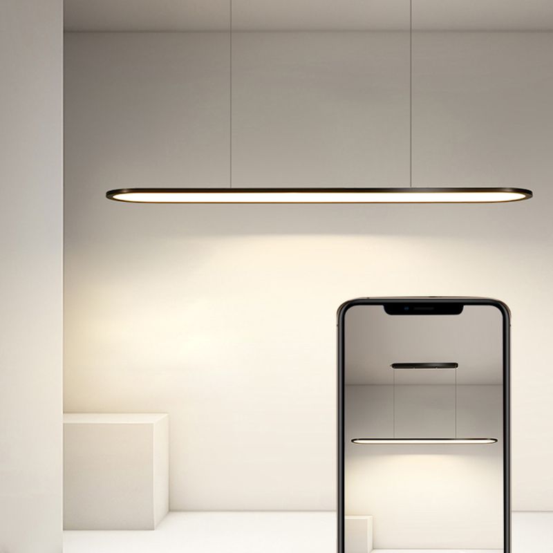 Modern Geometry Island Chandelier 1-Light Restaurant LED Pendant Lighting Fixtures