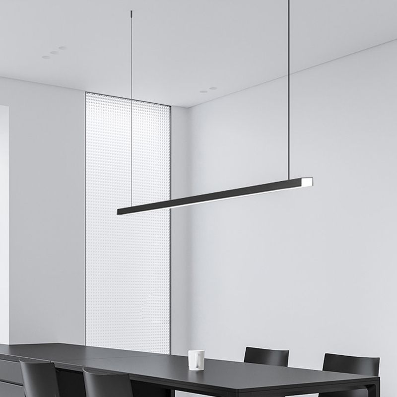 Contemporary Pendant Lighting Fixtures Metal Black Island Lighting Ideas for Dining Room