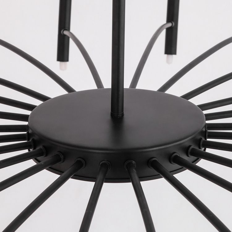 Sputnik Light Aymétriel Chandelier de plafond moderne pour salle à manger du salon