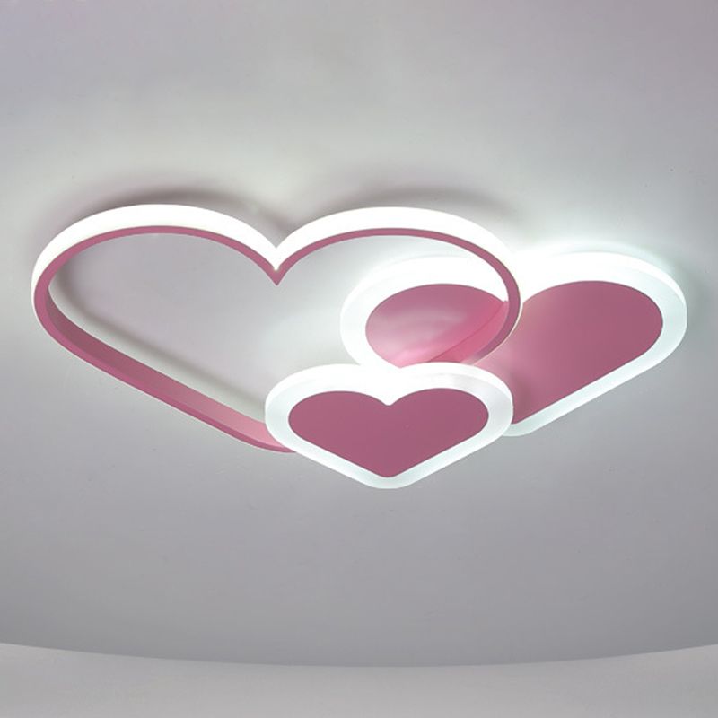 Cloud-vormige Flush Mount Light Armatuur Modern Metal Flush Light