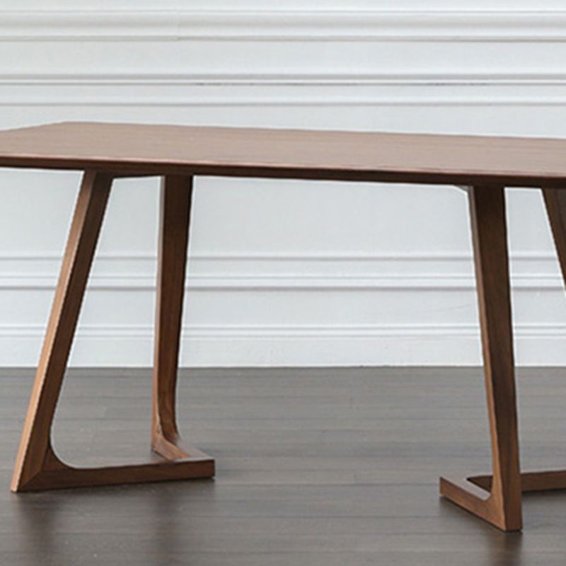 Modern 1/5 Pieces Dining Set Pine Wood Dining Table for Dining Room