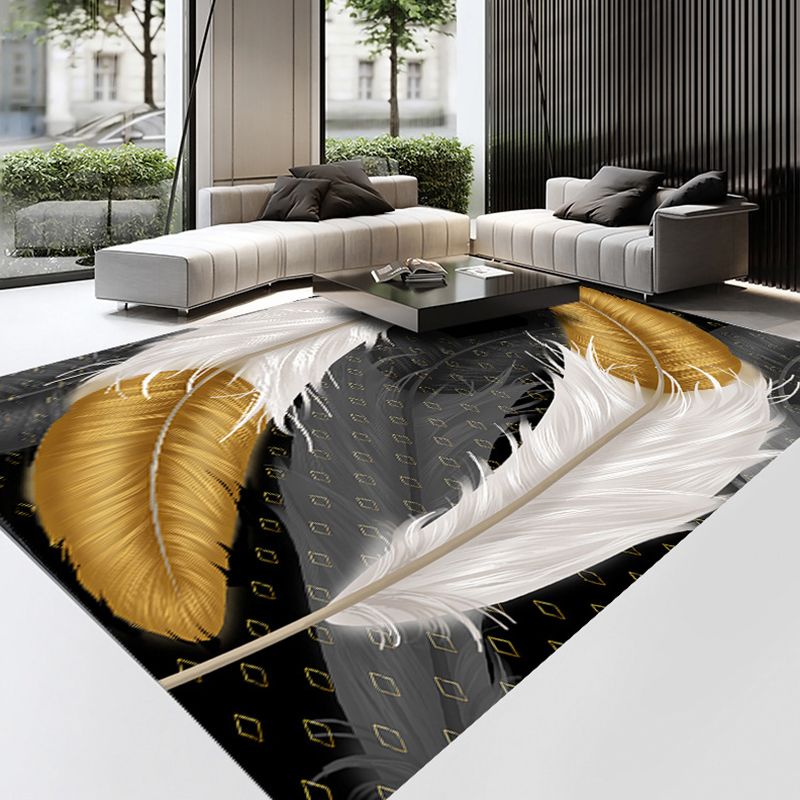 Wunderschöner Tiermusterbereich Teppich moderner stilvoller Polyester-Innenteppich Anti-Rutsch-Rutschenteppich für die Heimdekoration