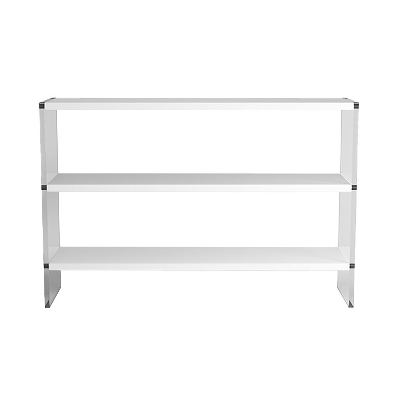 Rectangle Shape Contemporary Console Table Black/White Console Sofa Table