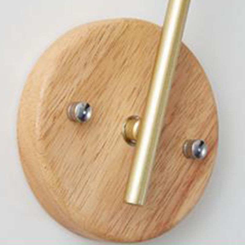 Wood Wall Light Fixture Modern Style Wall Lamp for Living Room