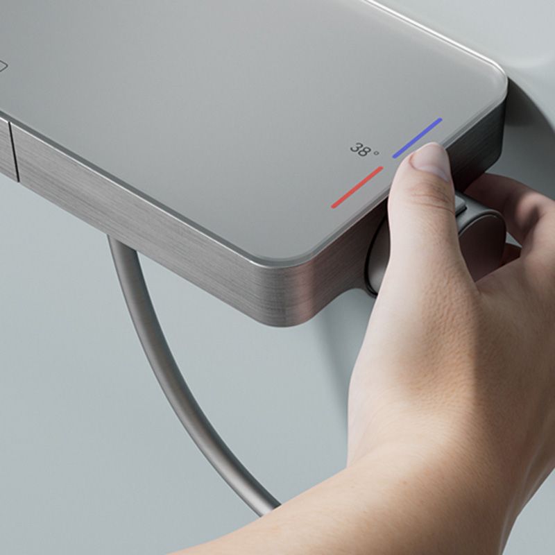 Contemporary Shower Set Handheld Shower Head Wall Mounted Shower System