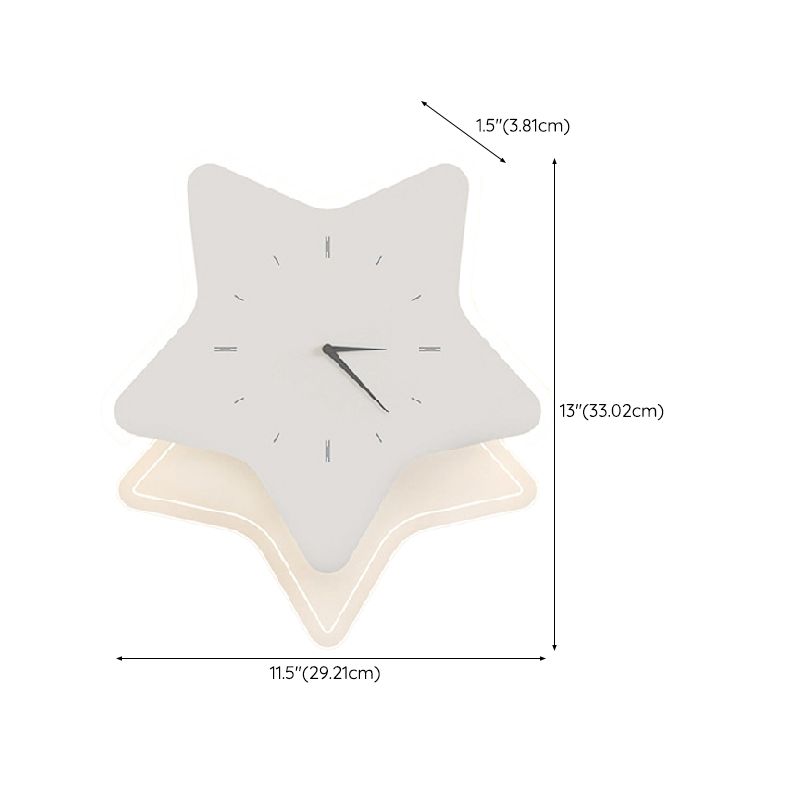 Single White Modernism Wall Mounted Sconce LED Unique Wall Light