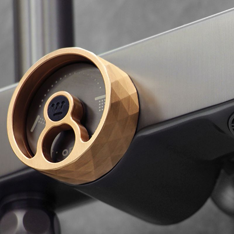 Industial Shower System Color Block Adjustable Spray Pattern Shower Head Combo