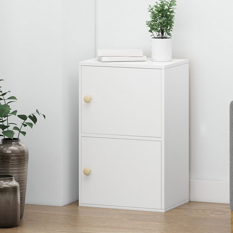 11.8-inch Wide Bookshelf Contemporary Closed Back Bookcase for Bedroom