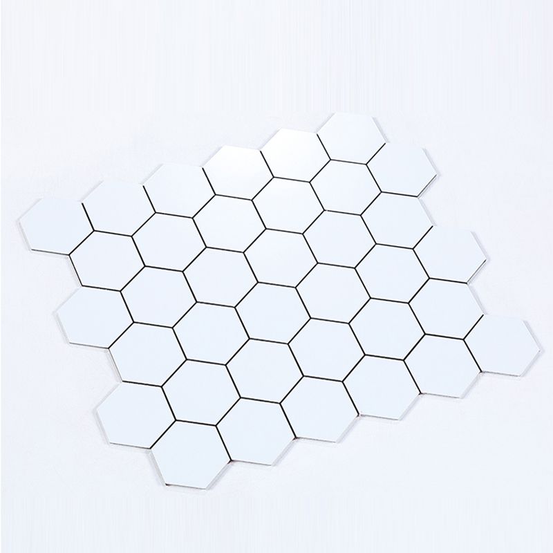 Kitchen Mosaic Tile Wallpaper Waterproof Peel and Stick Backsplash Tile