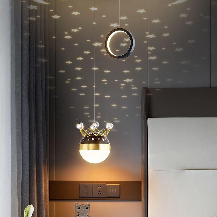 Modern Style Geometry Shape Hanging Lights Metal 2 Light Hanging Light Fixtures