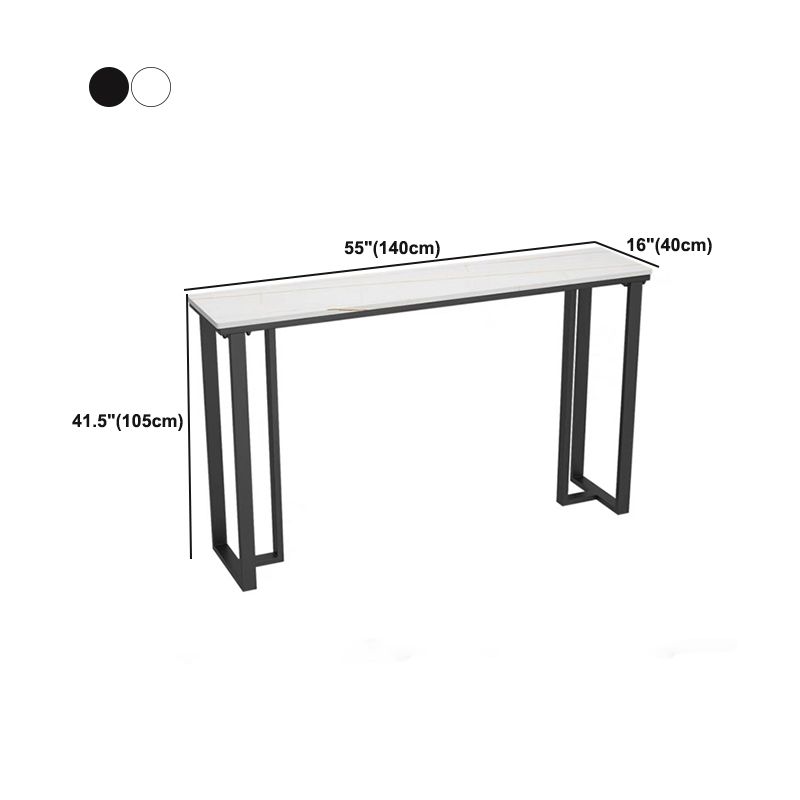 Rectangle Sintered Stone Bar Table Dining Table for Kitchen Living Room